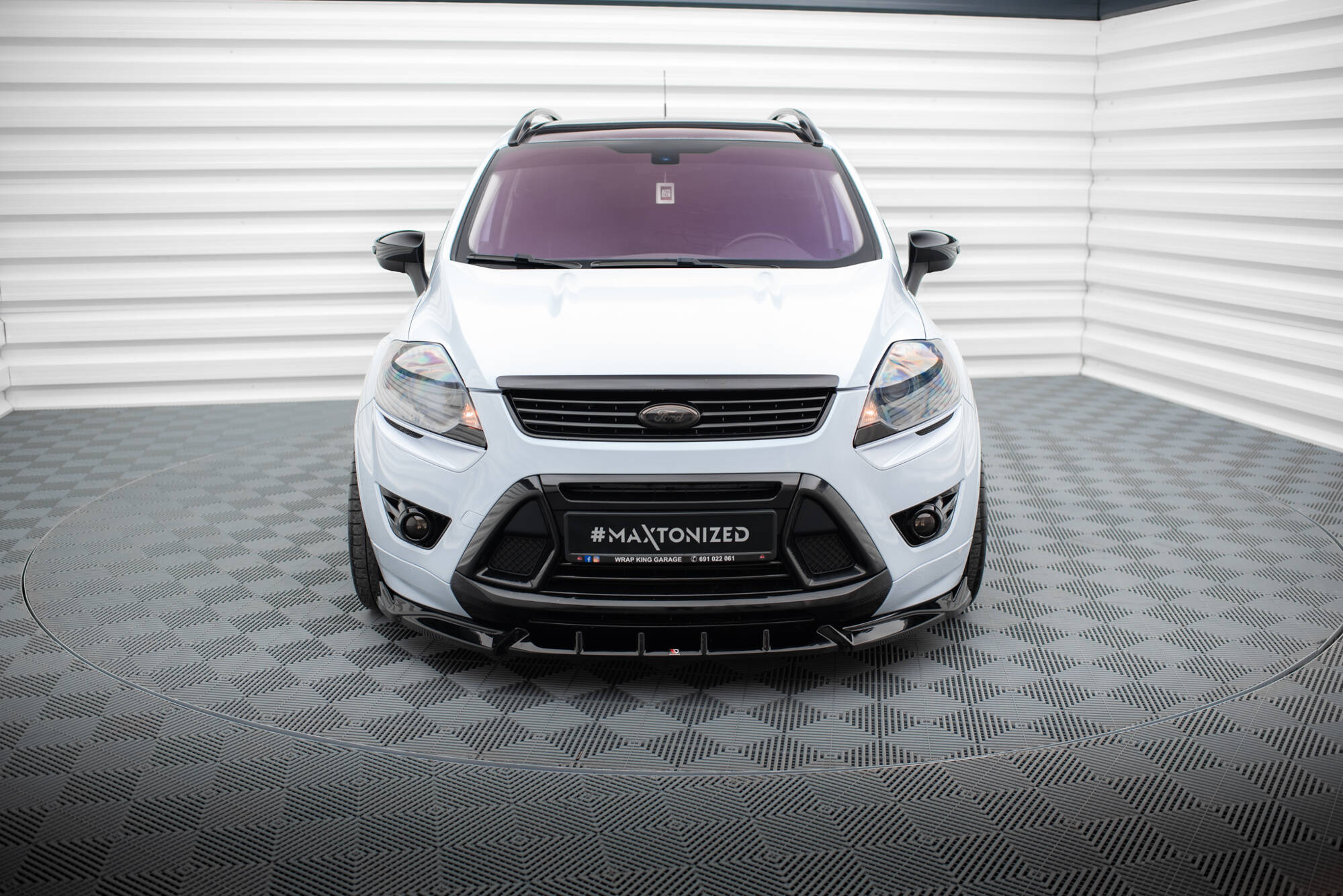 Frontspoiler Ford Kuga ST I 2008 - 2013 | Sport Glossy Black Edition – bilde 2