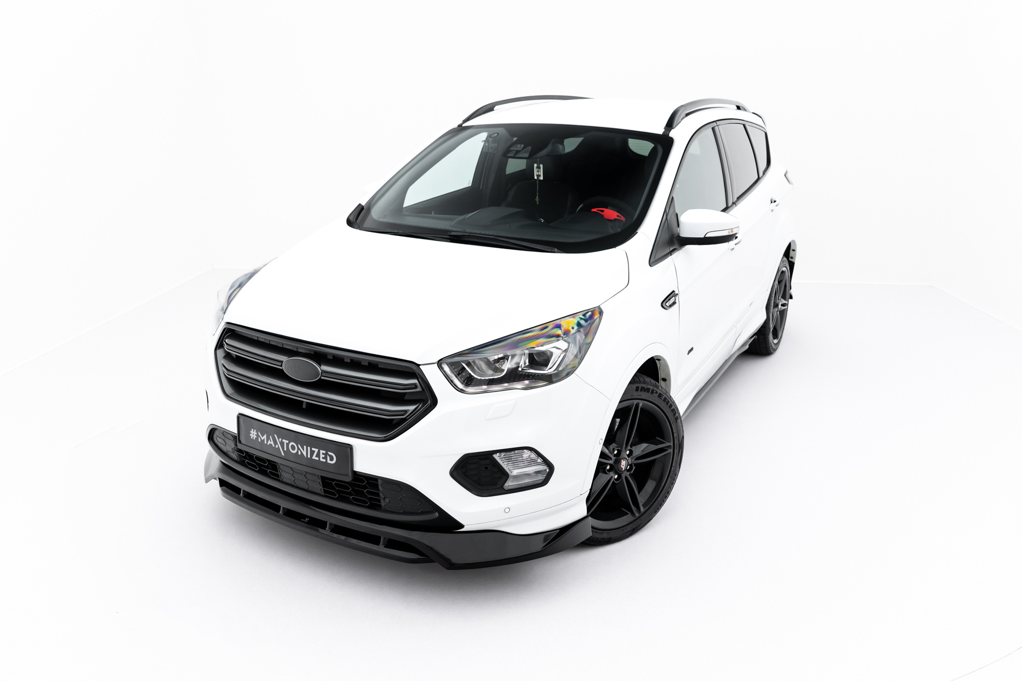 Frontspoiler Ford Kuga ST-Line II Facelift 2016 - 2019 | Sport Glossy Black Edition – bilde 3