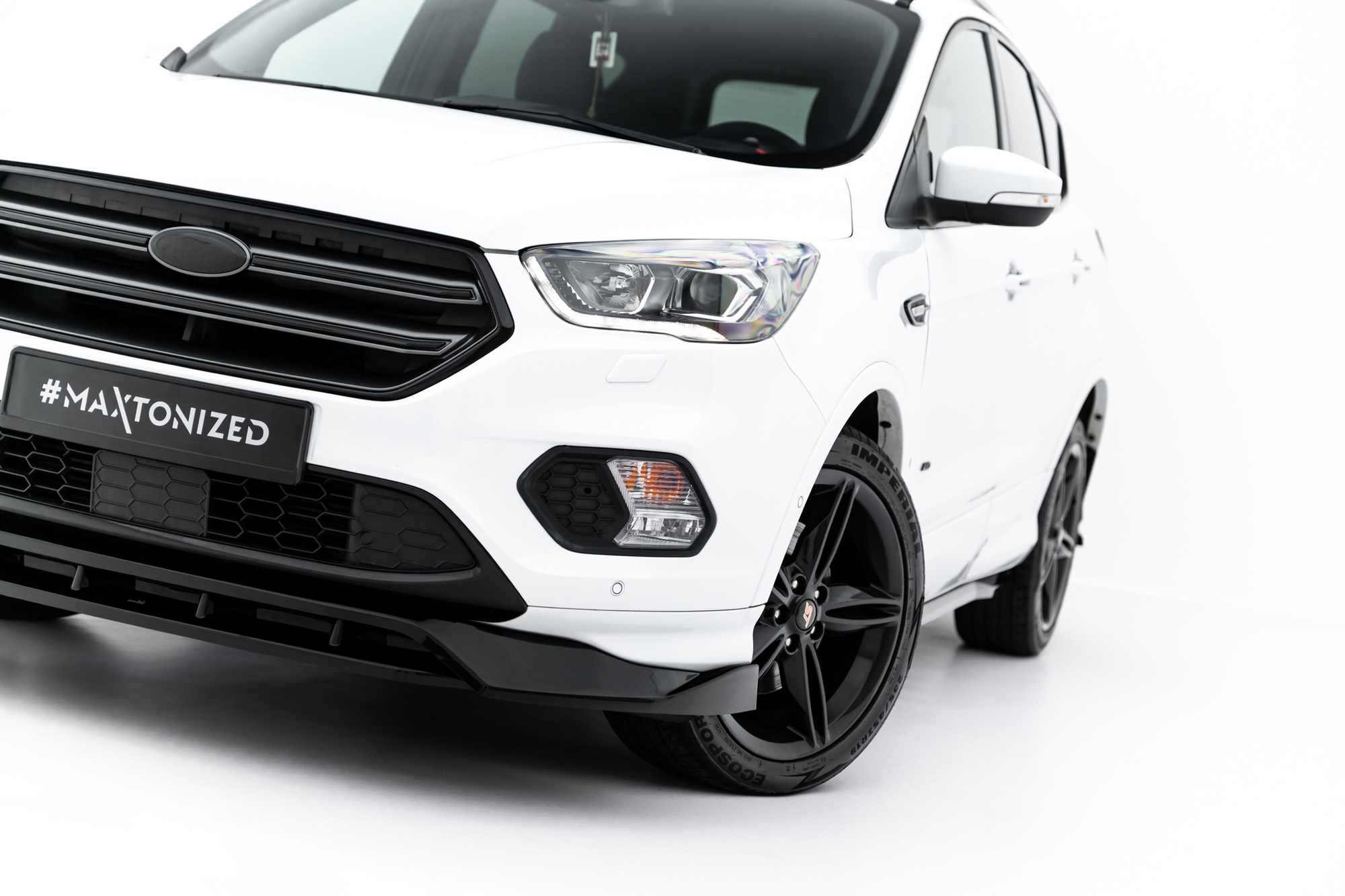 Frontspoiler Ford Kuga ST-Line II Facelift 2016 - 2019 | Sport Glossy Black Edition – bilde 4