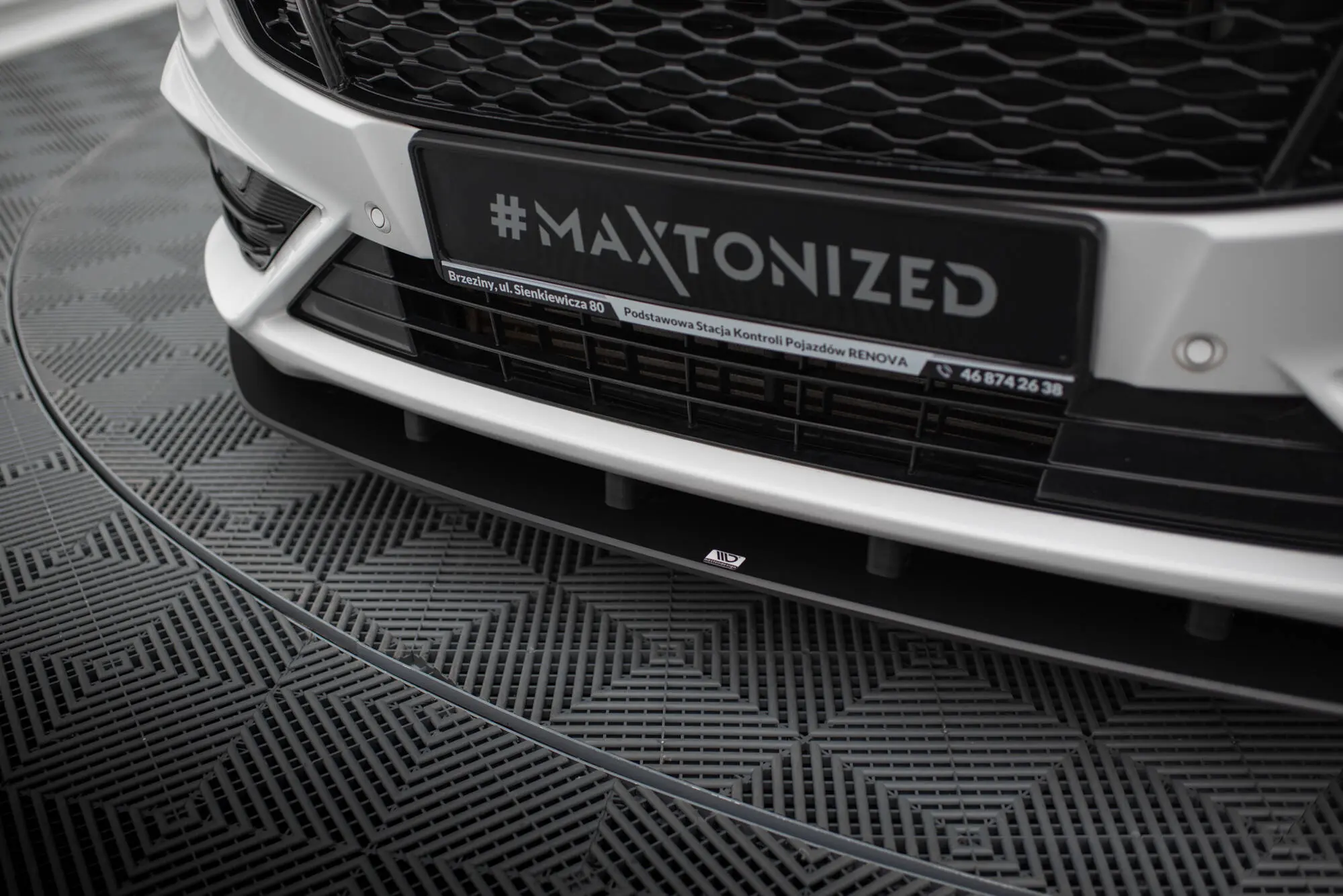 Frontspoiler Ford Mondeo Sport V facelift 2019 - 2022 / Ford Fusion Sport (USA) II facelift 2019 - 2020 | Street Pro Black Edition