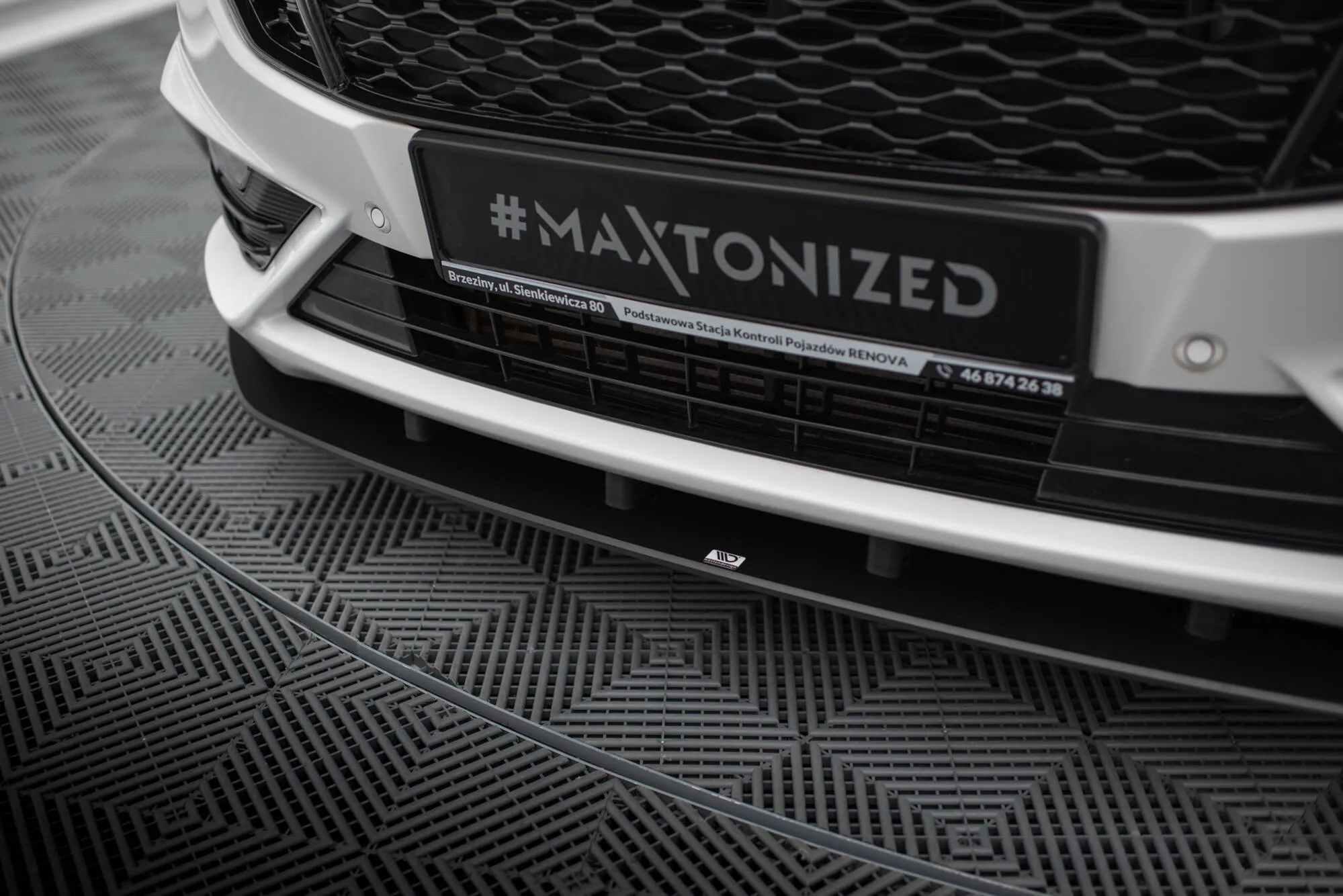 Frontspoiler Ford Mondeo Sport V facelift 2019 - 2022 / Ford Fusion Sport (usa) II facelift 2019 - 2020 | Street Pro Black Edition – bilde 3