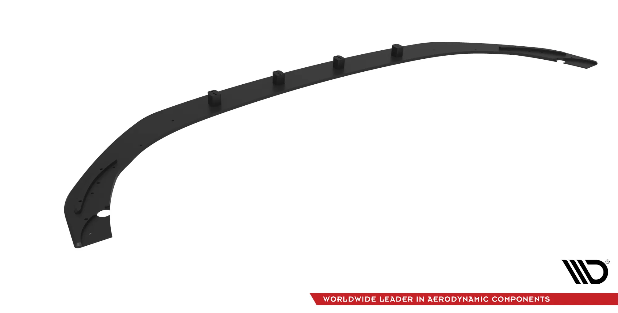 Frontspoiler Ford Mondeo Sport V facelift 2019 - 2022 / Ford Fusion Sport (usa) II facelift 2019 - 2020 | Street Pro Black Edition – bilde 5