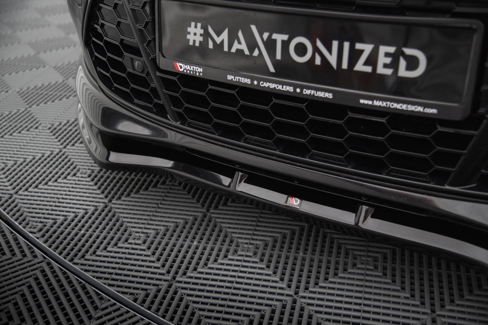 Frontspoiler Ford Mondeo ST-Line mk4 facelift 2010 - 2014 | V.1 Glossy Black Edition