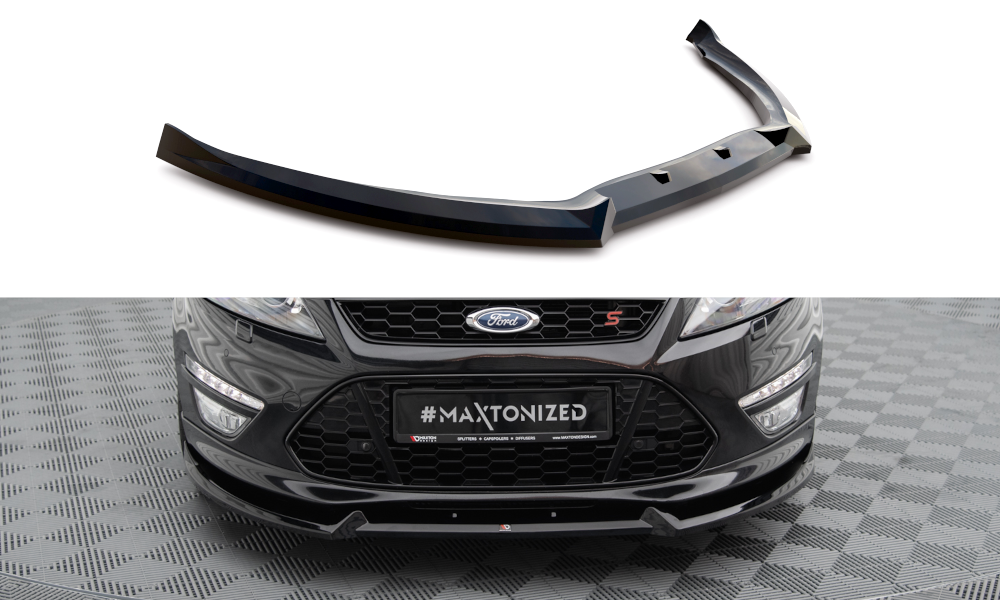 Frontspoiler Ford Mondeo ST-Line mk4 facelift 2010 - 2014 | V.2 Glossy Black Edition – bilde 2