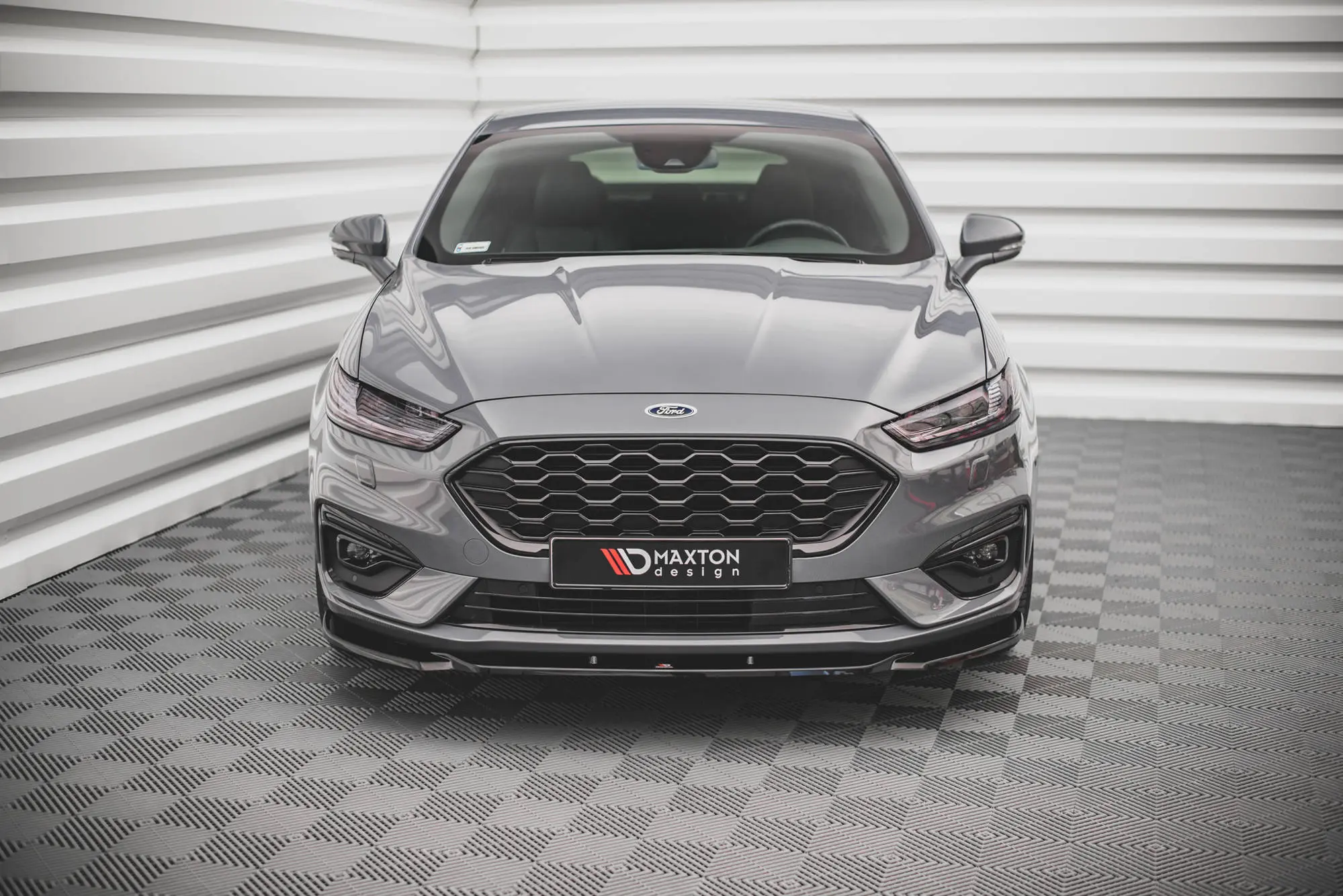 Frontspoiler Ford Mondeo V ST-Line Facelift 2019 - 2022 | V.2 Glossy Black Edition