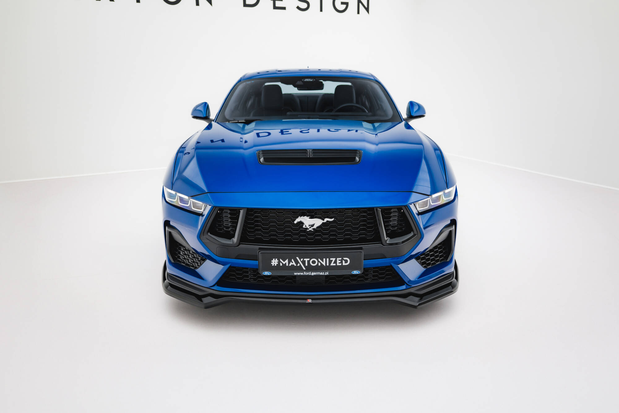 Frontspoiler Ford Mustang GT Mk7 2023 -> | Sport Glossy Black Edition V1 – bilde 2