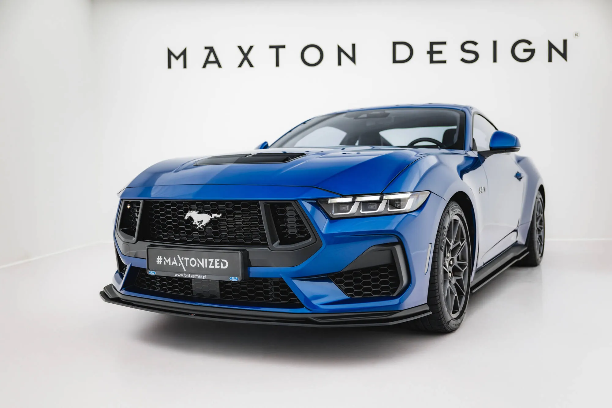 Frontspoiler Ford Mustang GT VII 2023 -> | Street Pro Black Edition