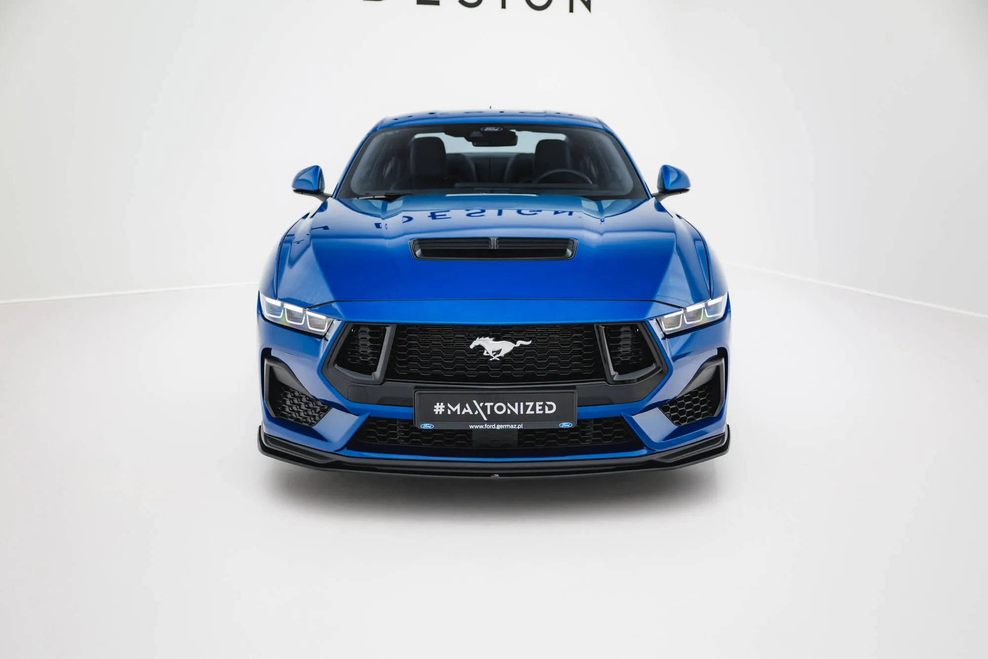 Frontspoiler Ford Mustang GT VII 2023 -> | Street Pro Black Edition – bilde 2
