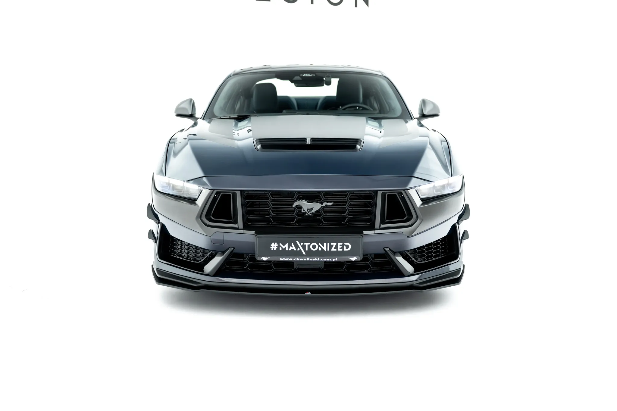 Frontspoiler Ford Mustang (Mk7) 2023-2026 | Street Pro Black Edition – bilde 3