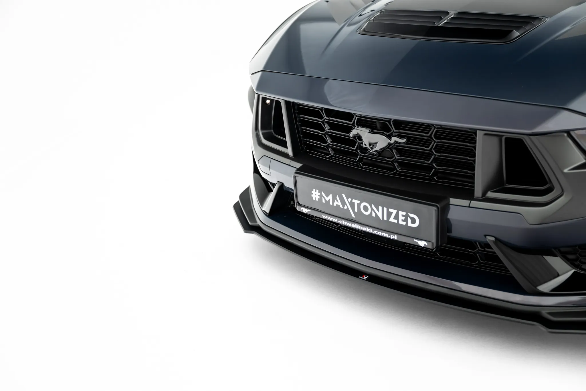 Frontspoiler Ford Mustang (Mk7) 2023-2026 | Street Pro Black Edition – bilde 4