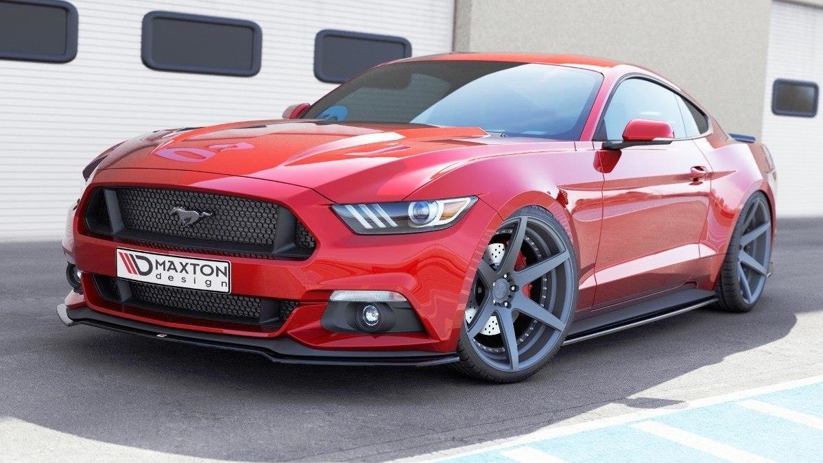 Frontspoiler Ford Mustang VI 2014-2017 | Glossy Black Edition