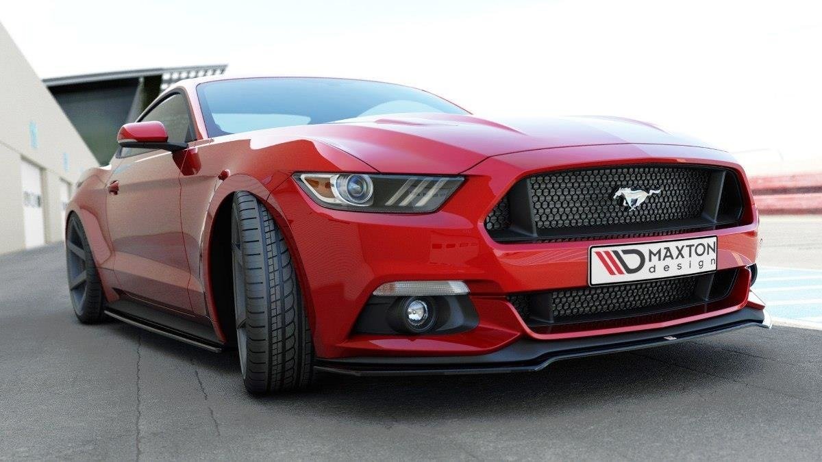 Frontspoiler Ford Mustang VI 2014-2017 | Glossy Black Edition – bilde 4