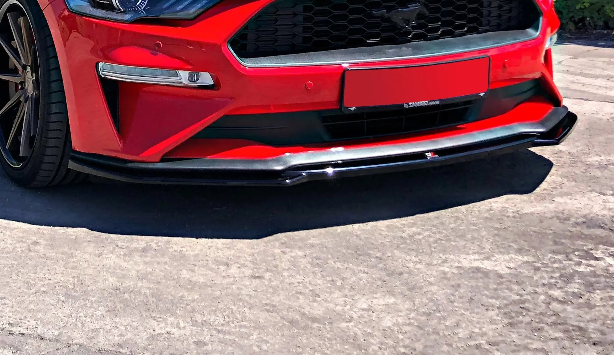 Frontspoiler Ford Mustang VI Facelift 2017 - 2023 | Glossy Black Edition