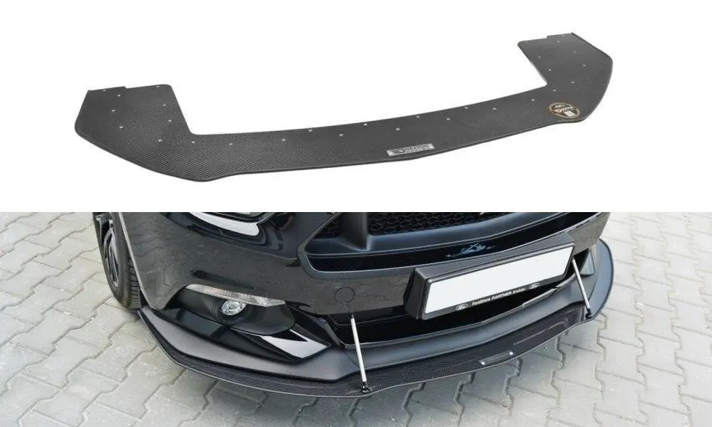 Frontspoiler Ford Mustang VI GT 2014-2017 | Racing Black Edition – bilde 2