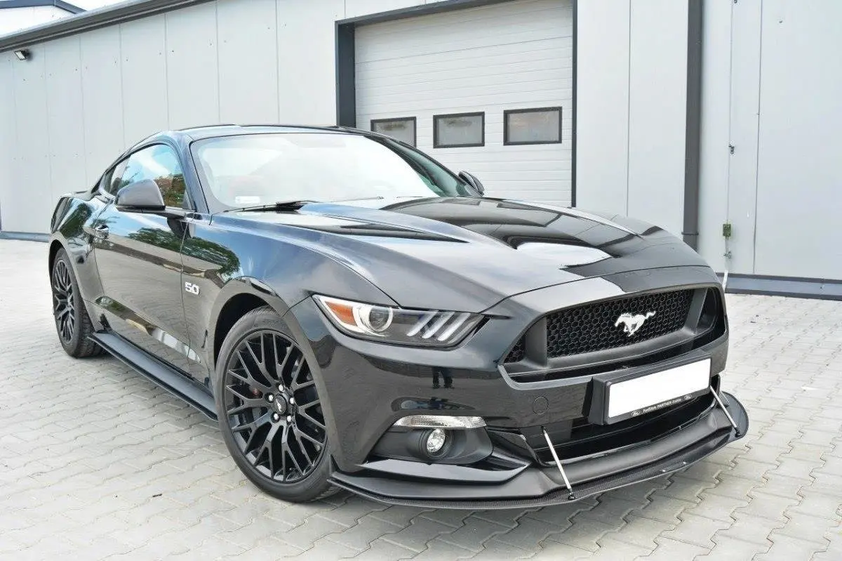 Frontspoiler Ford Mustang VI GT 2014-2017 | Racing Black Edition – bilde 3