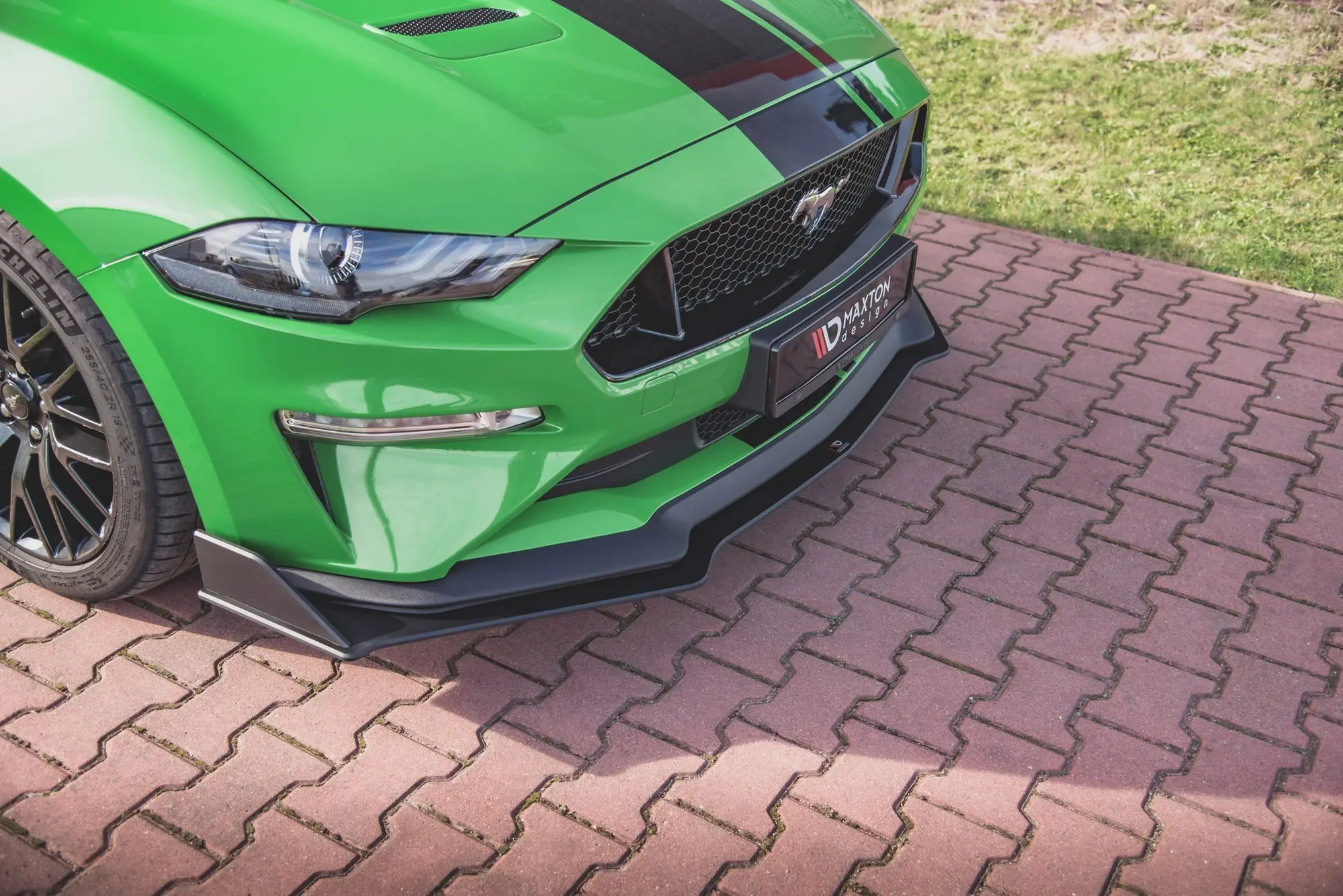 Frontspoiler Ford Mustang VI GT Facelift 2017 - 2023 | V.2 Street Pro Black Edition