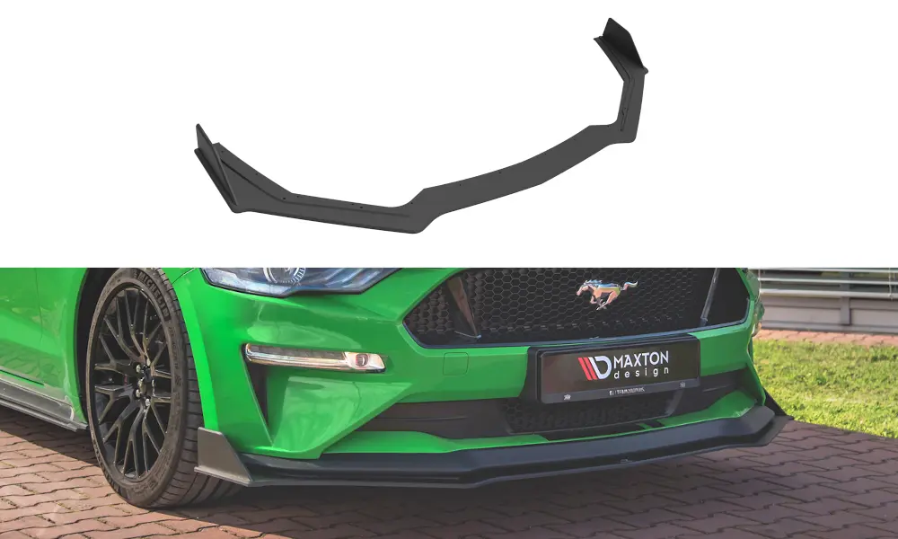 Frontspoiler Ford Mustang VI GT Facelift 2017 - 2023 | V.2 Street Pro Black Edition – bilde 2