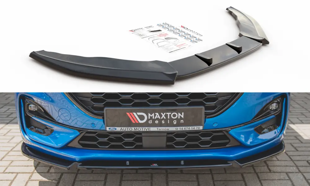 Frontspoiler Ford Puma II ST-Line 2019-> | Glossy Black Edition – bilde 2