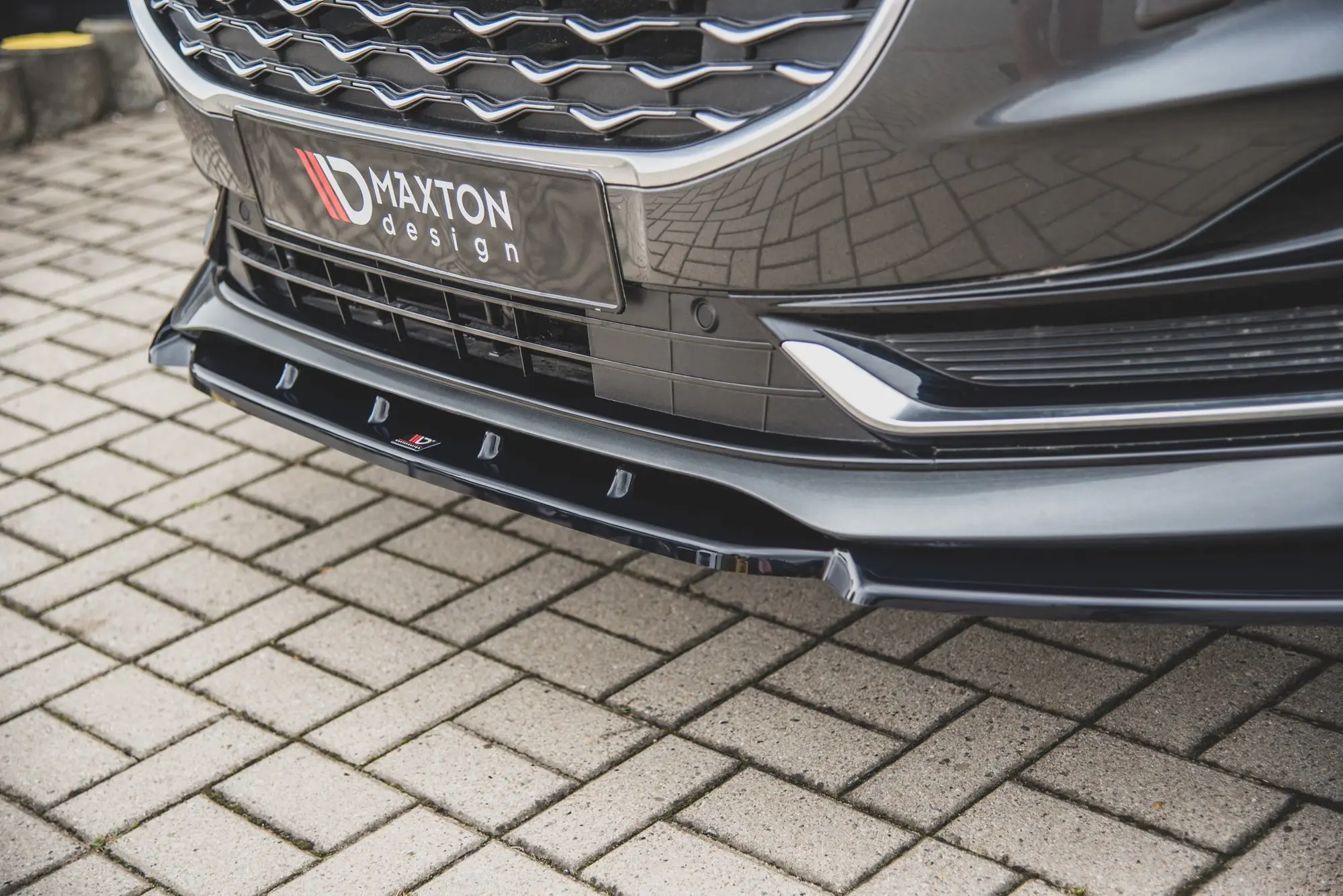 Frontspoiler Ford S-Max II facelift 2019-2023 | Glossy Black Edition