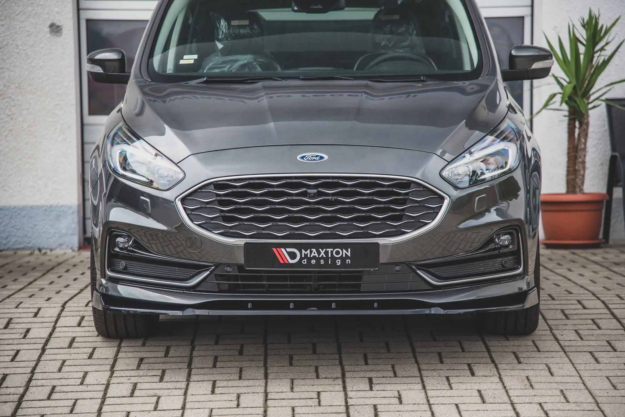 Frontspoiler Ford S-Max II facelift 2019-2023 | Glossy Black Edition – bilde 2