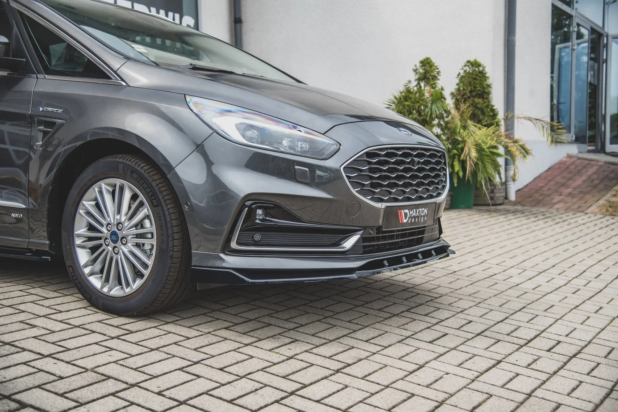 Frontspoiler Ford S-Max II facelift 2019-2023 | Glossy Black Edition – bilde 3