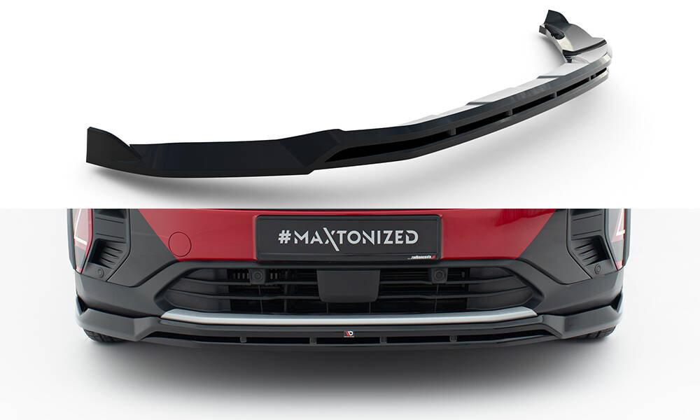 Frontspoiler Ford Tourneo Courier II 2023 ->  | Sport Glossy Black Edition