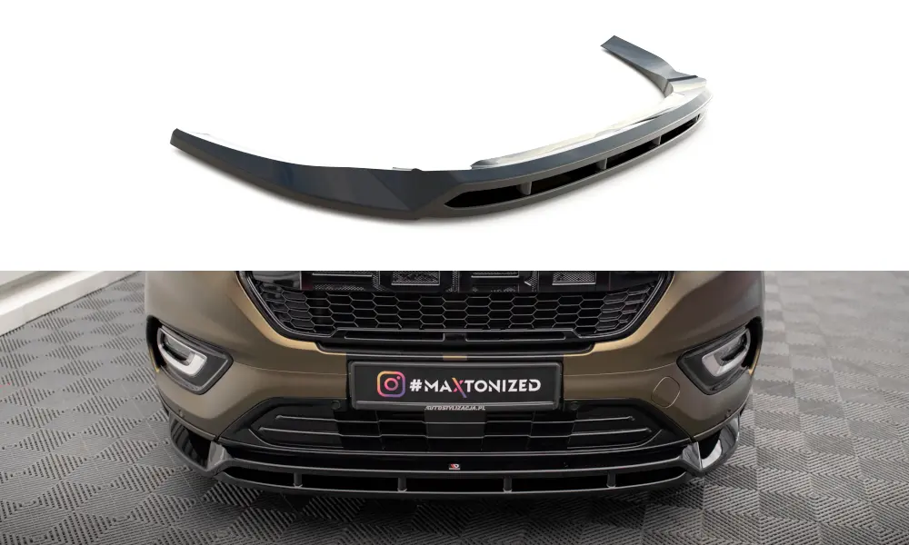 Frontspoiler Ford Tourneo Custom I Facelift 2018-2023 | Glossy Black Edition – bilde 2