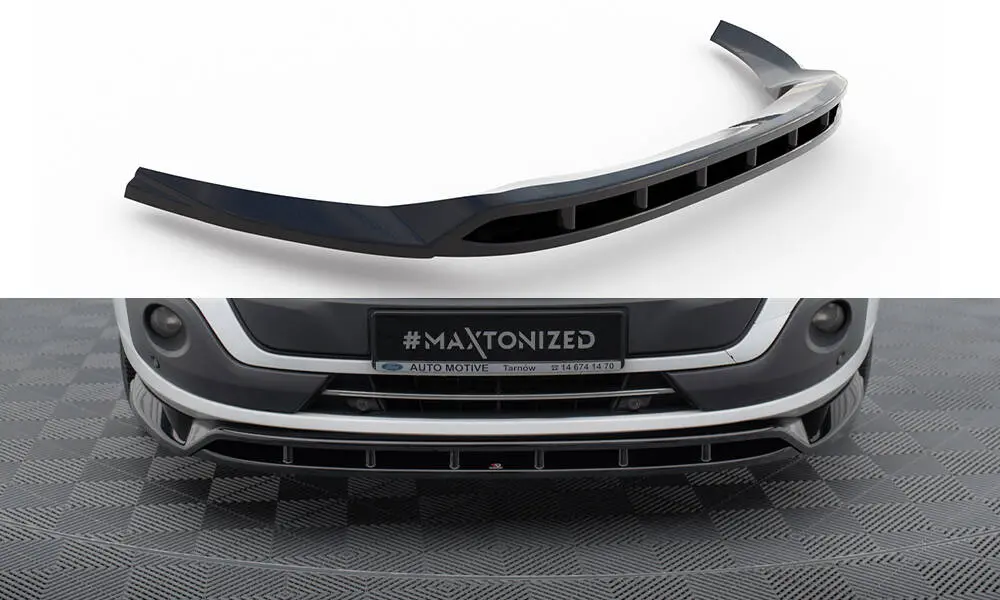 Frontspoiler Ford Transit Custom I 2012 - 2017 | Glossy Black Edition Image 3