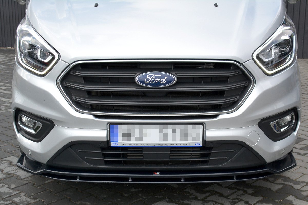 Frontspoiler Ford Transit Custom I Facelift 2017 - 2023 | Glossy Black Edition – bilde 4