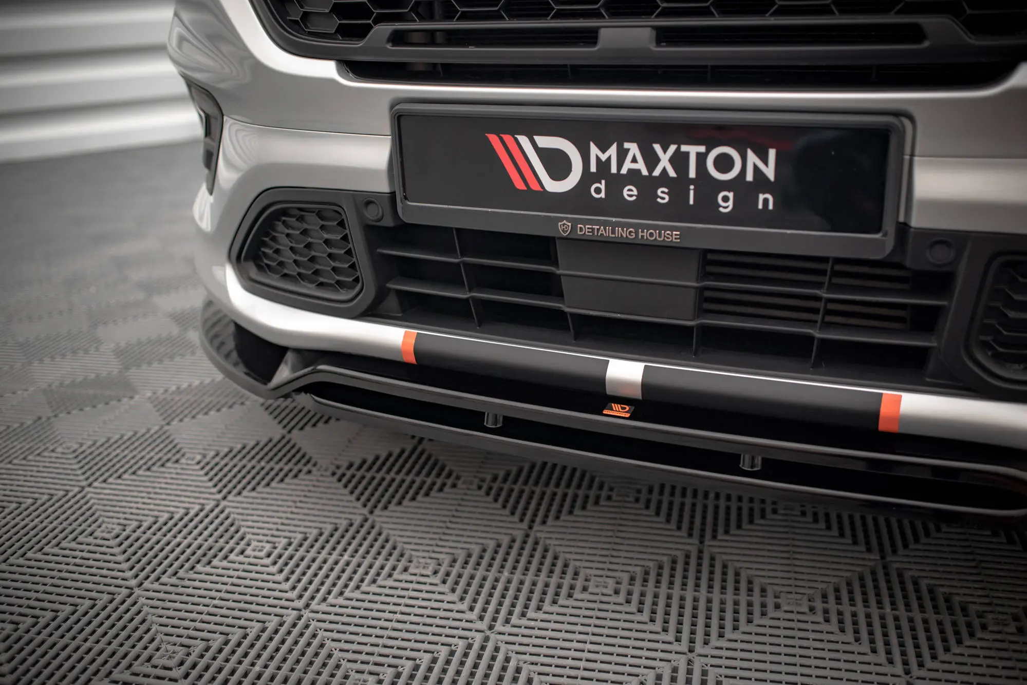 Frontspoiler Ford Transit Custom I Facelift 2017 - 2023 | Glossy Black Edition
