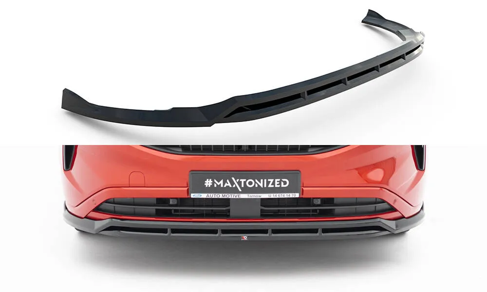Frontspoiler Ford Transit Custom II 2023 -> | V.2 Glossy Black Edition
