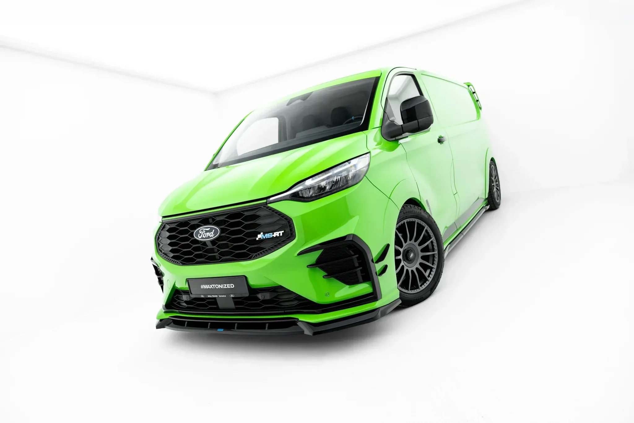 Frontspoiler Ford Transit Custom MSRT II 2023 -> | Glossy Black Edition