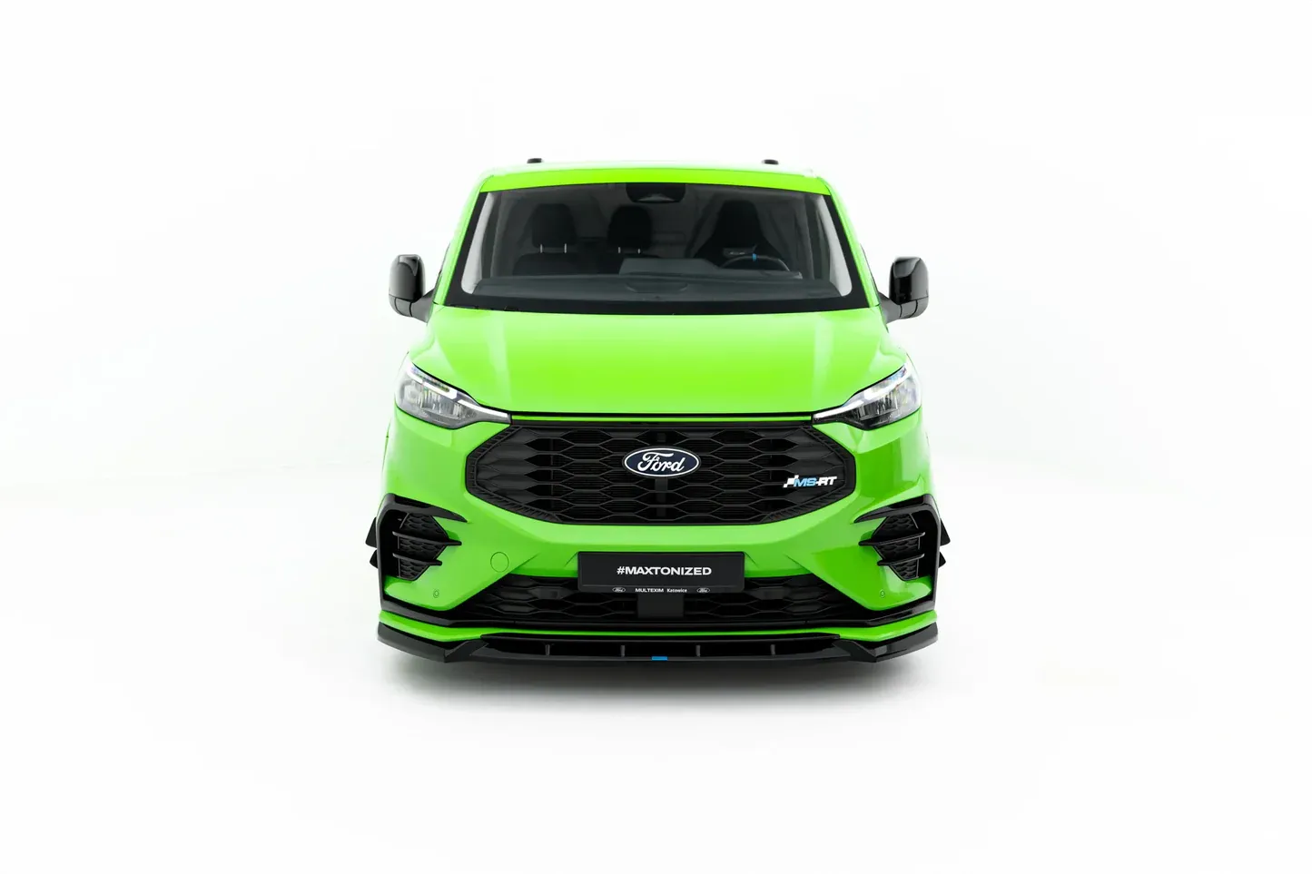 Frontspoiler Ford Transit Custom MSRT II 2023 -> | Glossy Black Edition – bilde 2