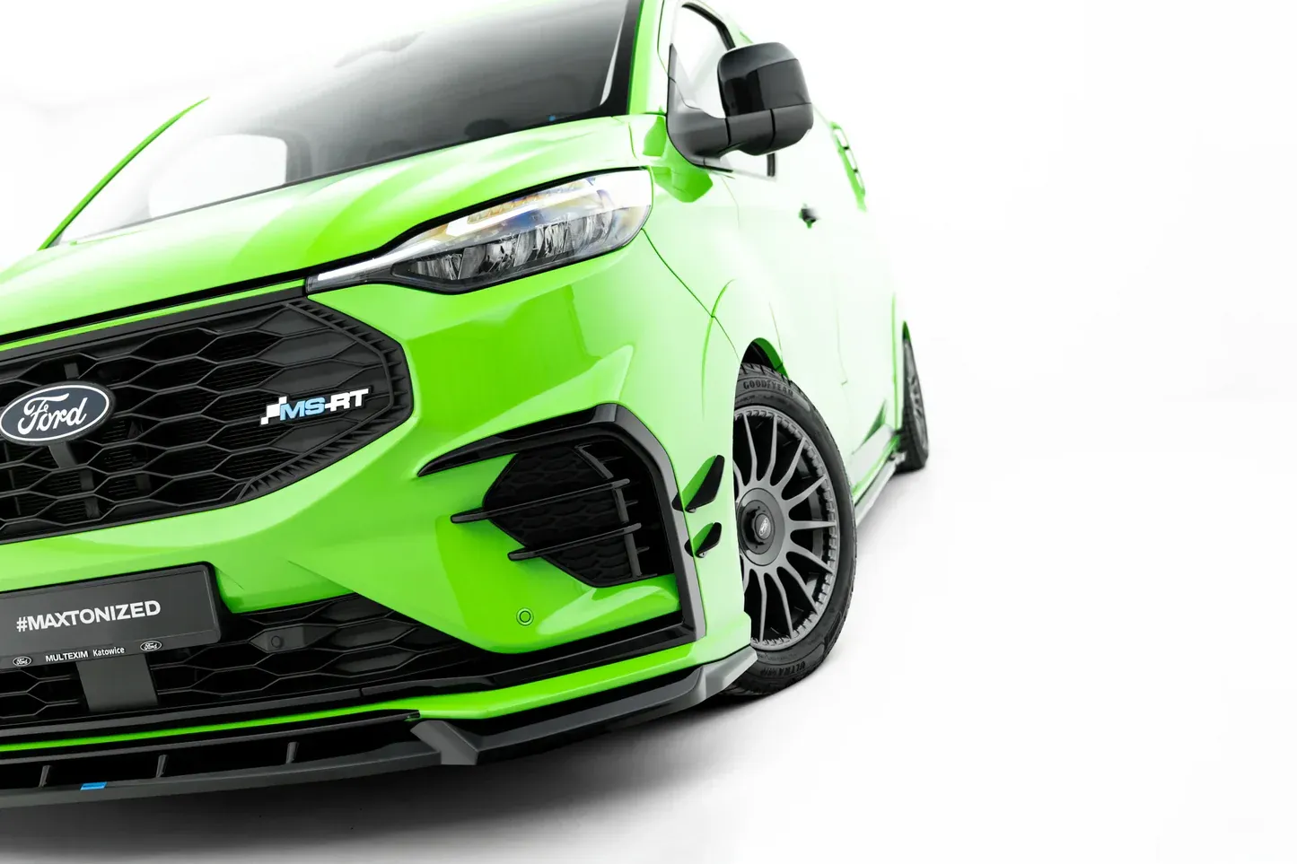 Frontspoiler Ford Transit Custom MSRT II 2023 -> | Glossy Black Edition – bilde 4