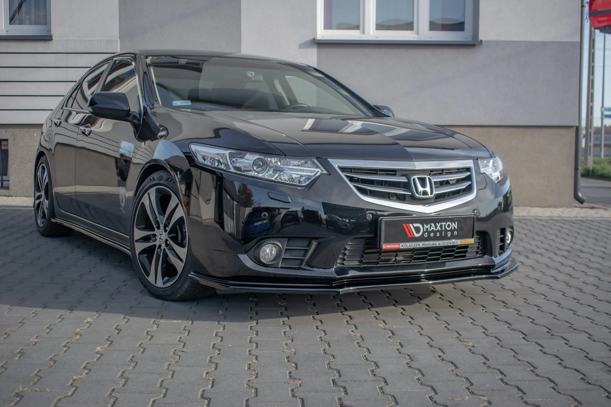 Frontspoiler Honda Accord VIII ( CU series) Facelift 2011-2015 | Glossy Black Edition – bilde 4