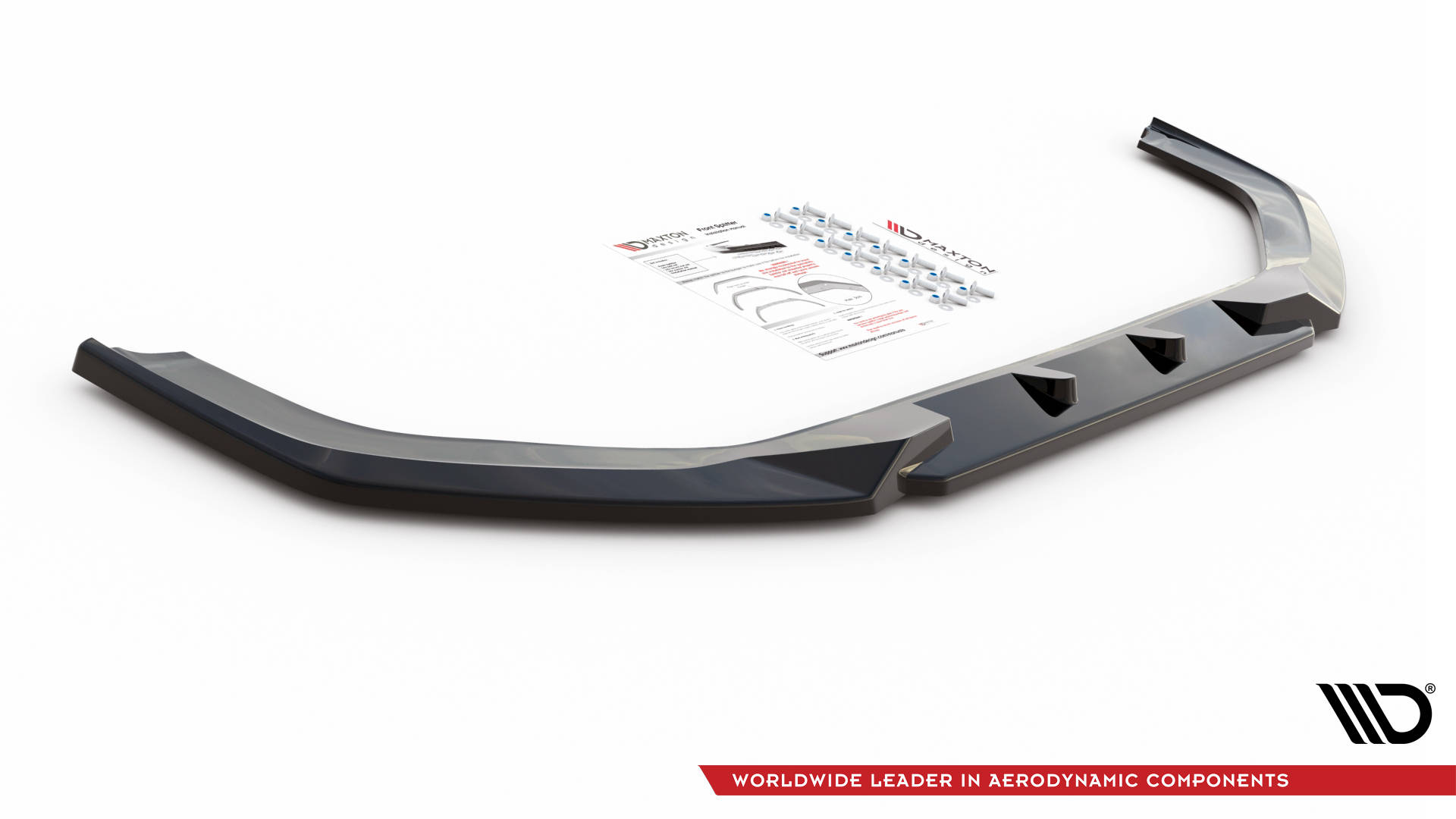 Frontspoiler Honda Civic IX 2011-2014 | V.2 Glossy Black Edition – bilde 4