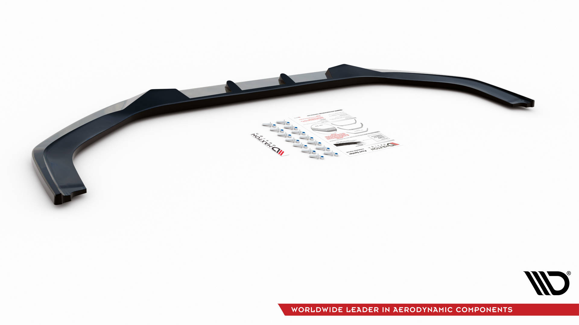 Frontspoiler Honda Civic IX 2011-2014 | V.2 Glossy Black Edition – bilde 5