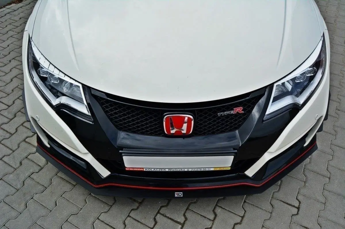 Frontspoiler Honda Civic IX Type-R 2015-2017 | V.1 Racing Black Edition