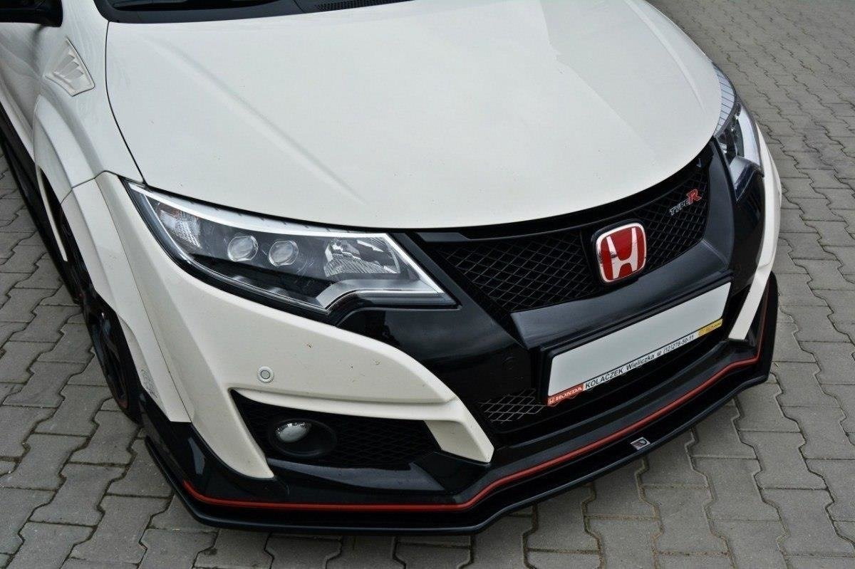 Frontspoiler HONDA CIVIC IX TYPE R (FK2) 2015 - 2017 | Sport Glossy Black Edition V1