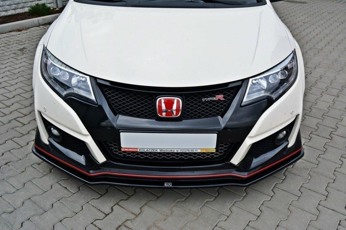 Frontspoiler HONDA CIVIC IX TYPE R (FK2) 2015 - 2017 | Sport Glossy Black Edition V1 – bilde 2