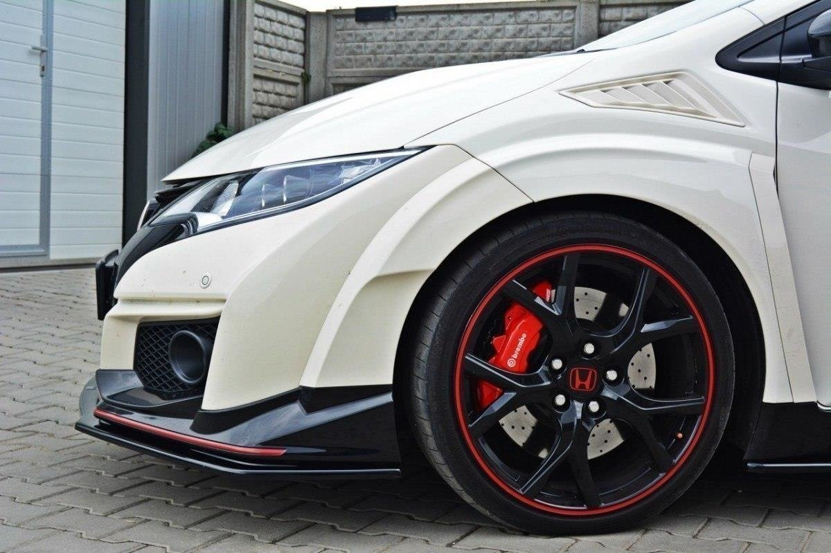 Frontspoiler HONDA CIVIC IX TYPE R (FK2) 2015 - 2017 | Sport Glossy Black Edition V1 – bilde 3