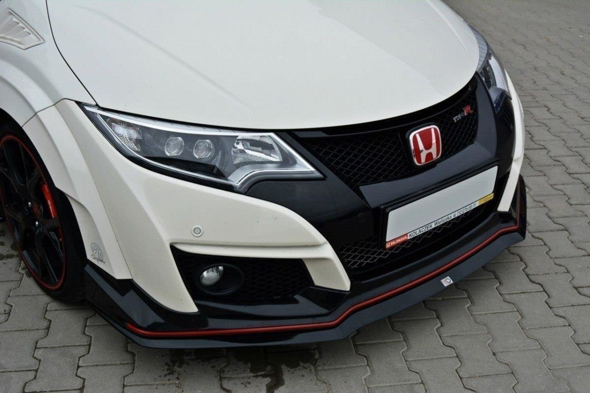 Frontspoiler HONDA CIVIC IX TYPE R (FK2) 2015 - 2017 | Sport Glossy Black Edition V2