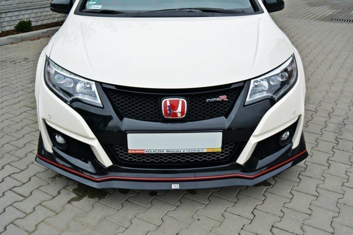 Frontspoiler HONDA CIVIC IX TYPE R (FK2) 2015 - 2017 | Sport Glossy Black Edition V2 – bilde 2