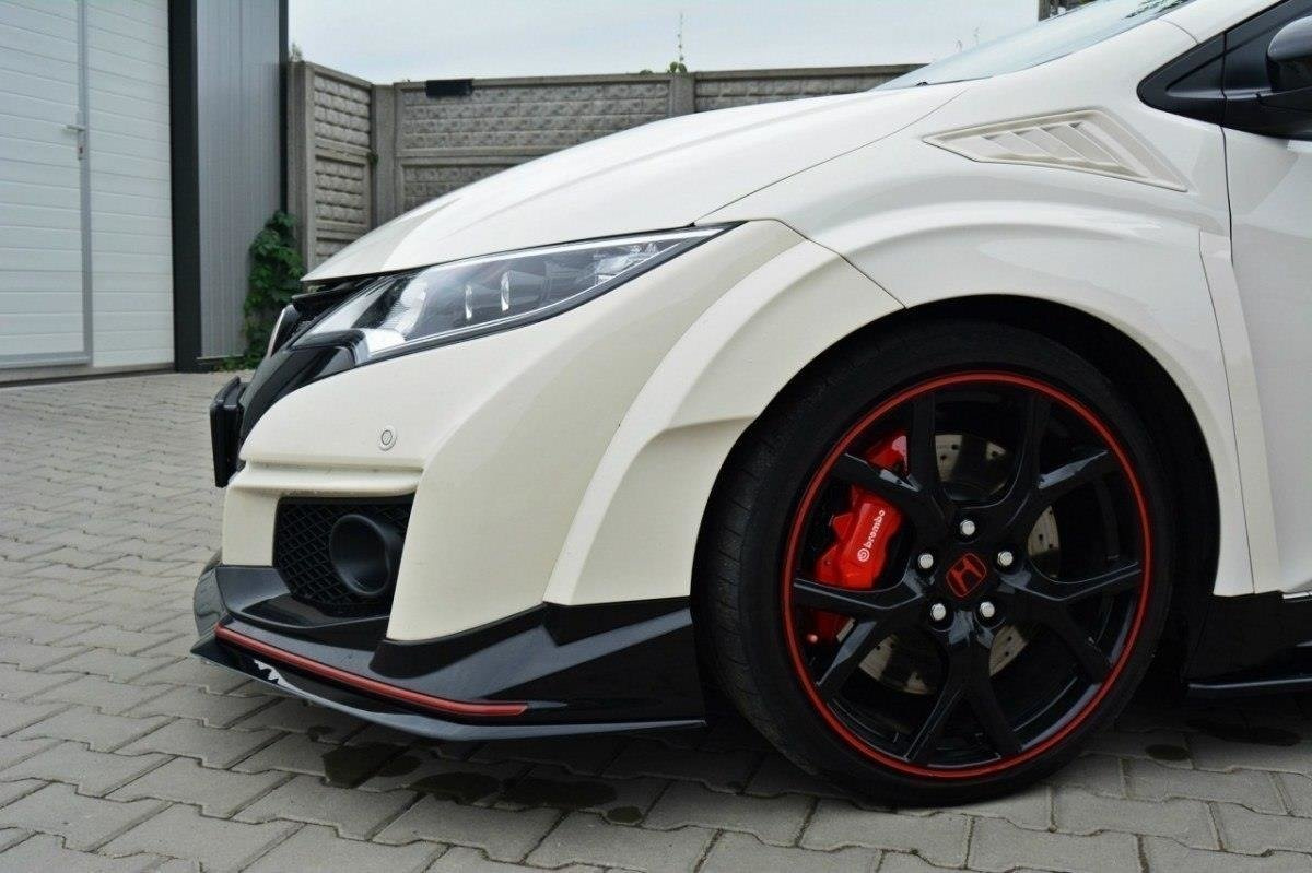 Frontspoiler HONDA CIVIC IX TYPE R (FK2) 2015 - 2017 | Sport Glossy Black Edition V2 – bilde 3