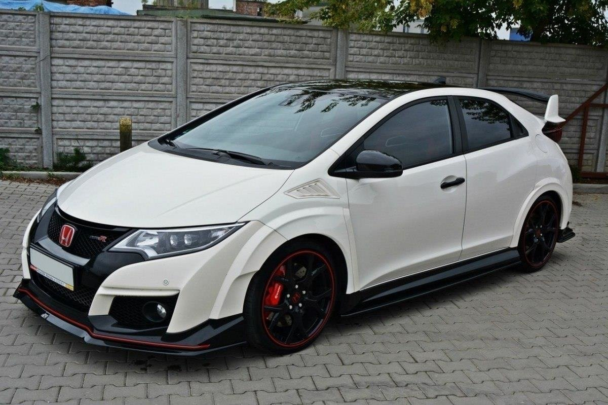 Frontspoiler HONDA CIVIC IX TYPE R (FK2) 2015 - 2017 | Sport Glossy Black Edition V2 – bilde 4