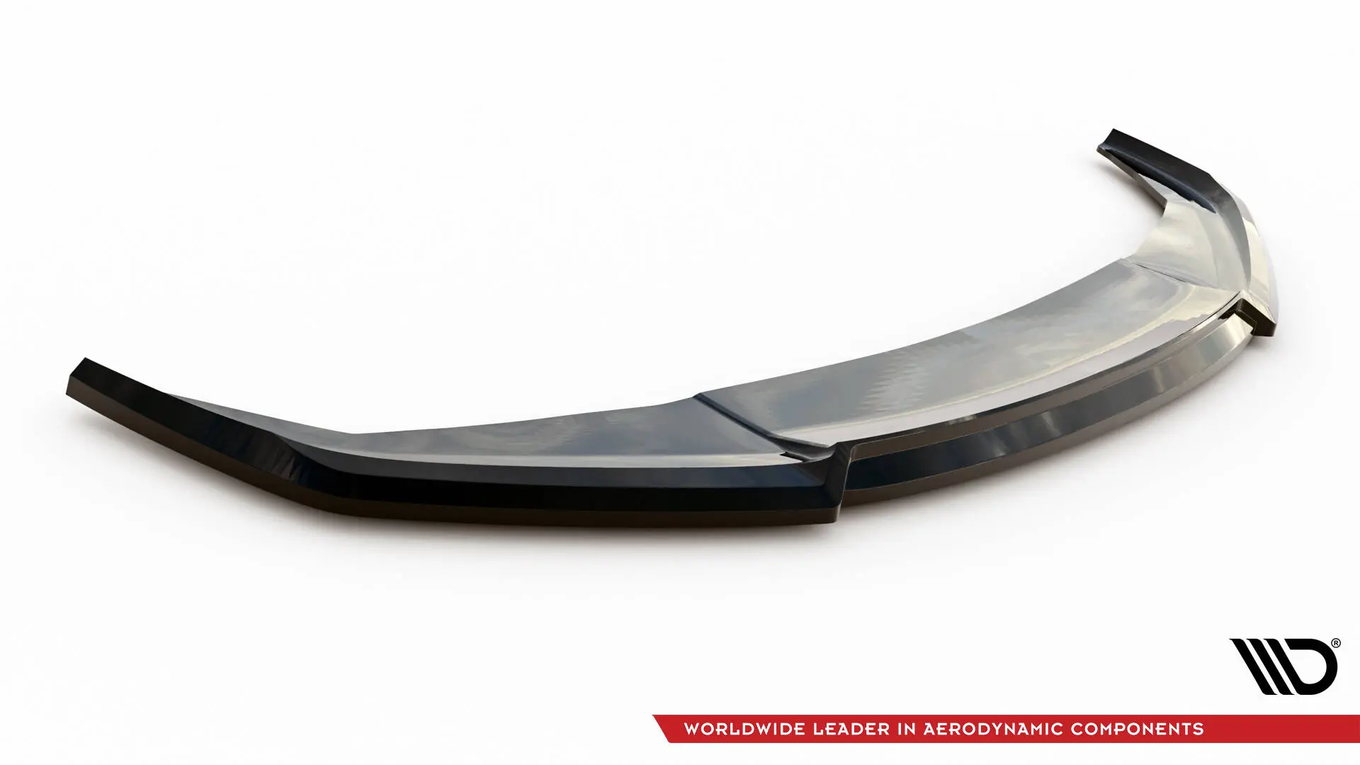 Frontspoiler Honda Civic mk10 2017 - 2022 | V.2 Glossy Black Edition – bilde 4
