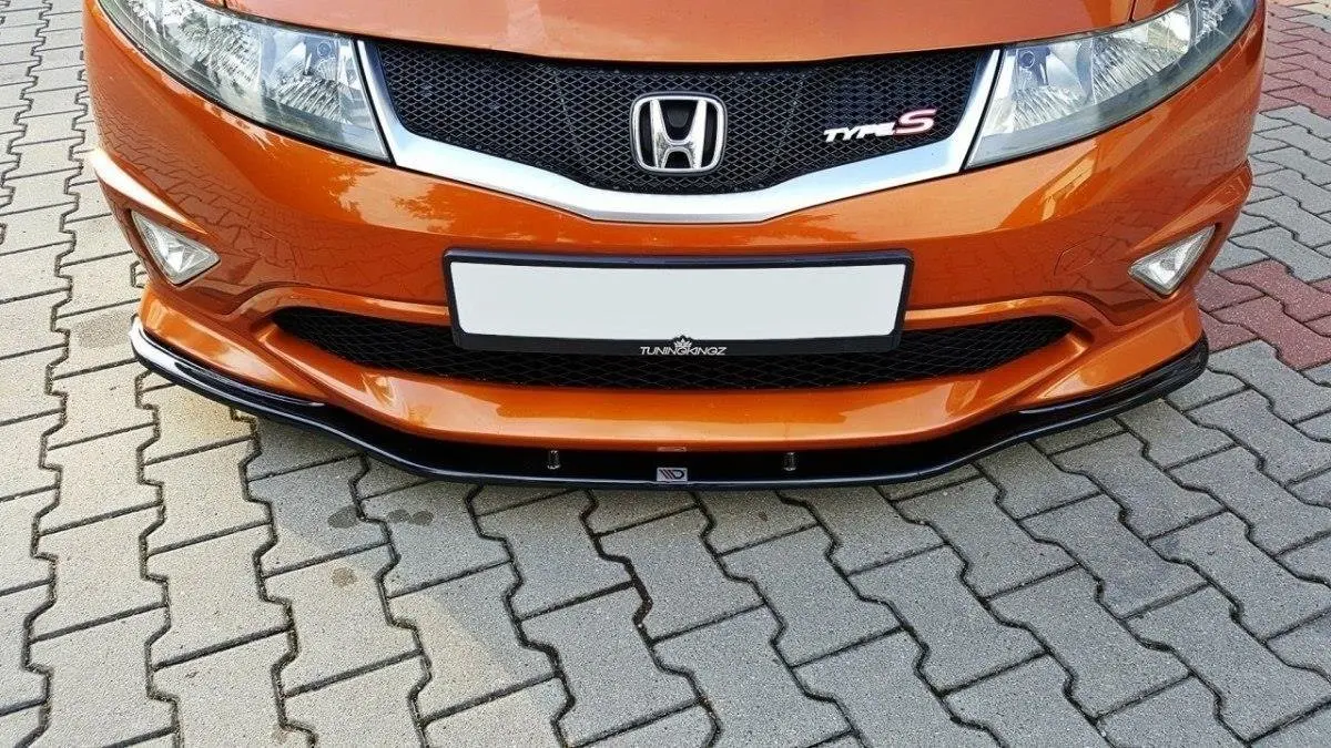 Frontspoiler Honda Civic Type-S / Type- R 2006-2011 | Glossy Black Edition
