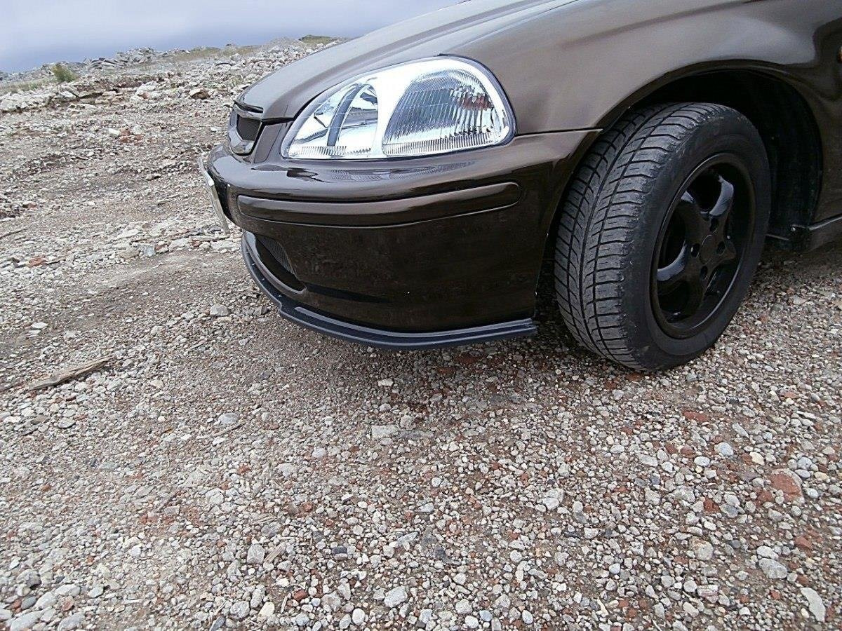 Frontspoiler Honda Civic VI EJ9 1996 - 1997 | Sport Glossy Black Edition – bilde 2