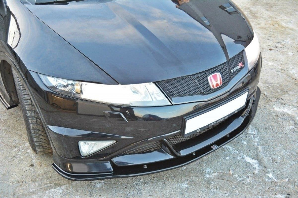 Frontspoiler HONDA CIVIC VIII TYPE R 2007 - 2010 | Sport Glossy Black Edition