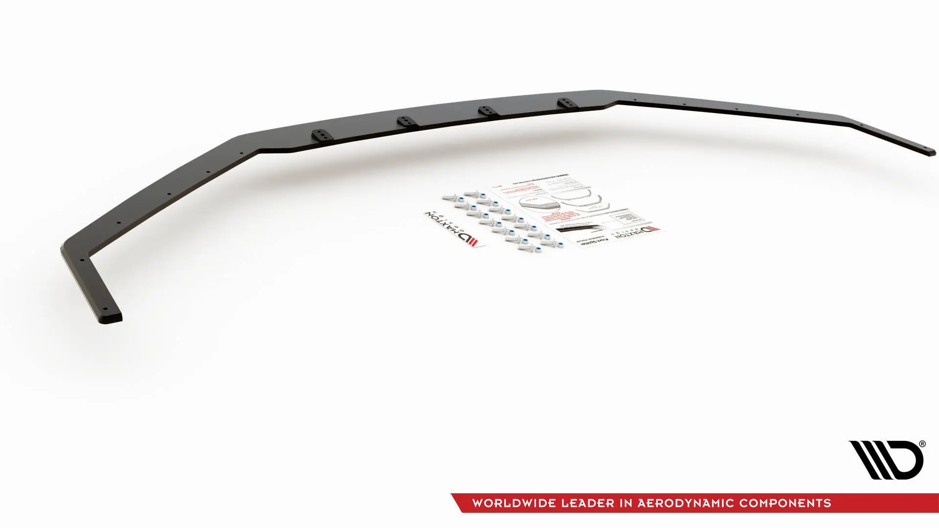 Frontspoiler Honda Civic X Type-R 2017-> | V.2 Racing Durability Black Edition – bilde 7